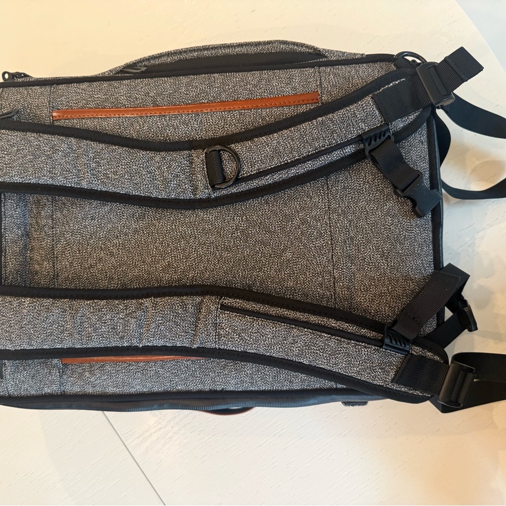 Gray Laptop Backpack - Picture 4 of 5